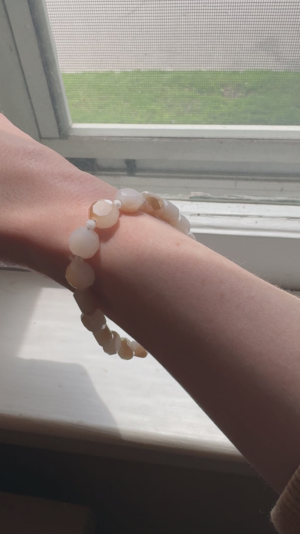 Dainty Moonstone Bracelet